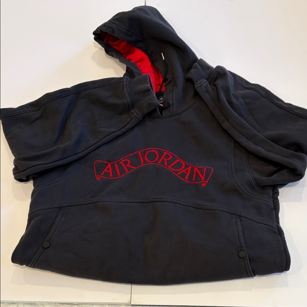 Jordan Black and Red Apparel